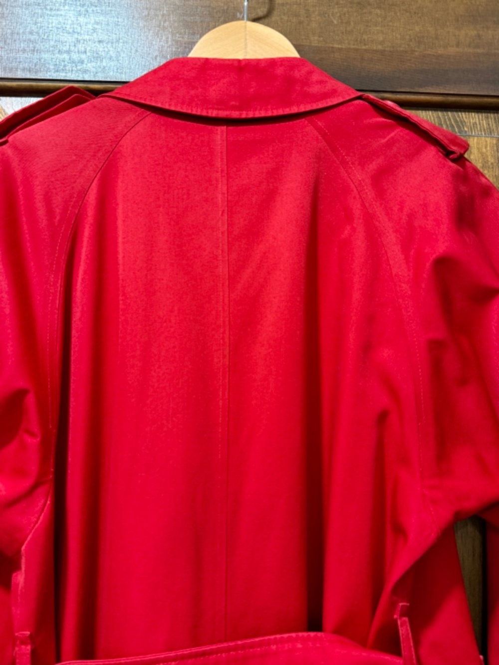 Vintage Burberrys' Prorsum Made in England Red Trench Coat liner - Picture 16 of 16
